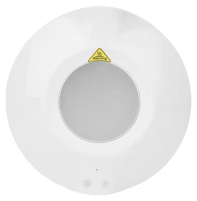 Image de Sous-verre isotherme USB pour le bureau ou la maison, double usage (chaud/froid) (blanc)