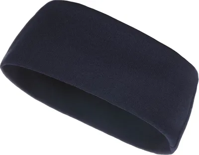 Produktbild von modAS Uni Stirnband Maritim für Erwachsene - Ohrwärmer zweilagig aus Baumwolle in Marine Größe 3 - bis 60 cm Kopfumfang (Erwachsene)