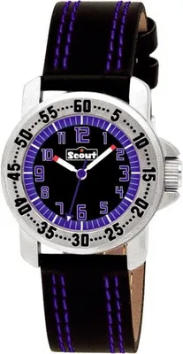 Produktbild von Scout Kinder Uhr Lernuhr Action Boys blau schwarz 280376022