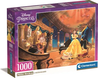 Zdjęcie produktu dla Puzzle 1000 Compact Disney Princess 39854