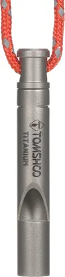Zdjęcie produktu dla TOMSHOO Ultralekki tytanowy gwizdek ratunkowy z kablem Outdoor Survival Camping Hiking Exploring, 1 opakowanie