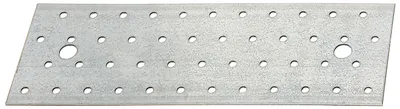 Produktbild von Alberts Lochplatte 240 x 80 x 2 mm, sendzimirverzinkt, 25 Stück