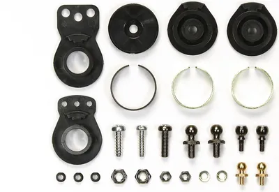 Produktbild von Tamiya 51000, Servo-Rettungssatz, Schwarz, Gold, Silber
