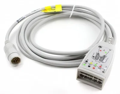 Produktbild von EKG-Stammkabel 10-adrig für Philips Monitore (wie M1663A)