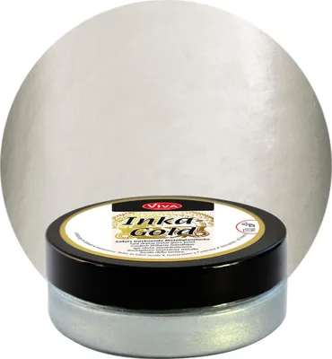 Produktbild von ViVA DECOR Inka-Gold 62,5 g silber