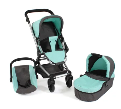 Produktbild von BAYER CHIC 2000 Puppenwagen 3in1 Kombi FIDES 645 42