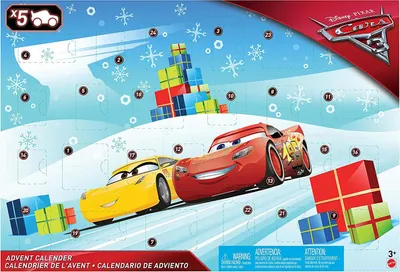 Produktbild von Disney Cars 3 Adventskalender