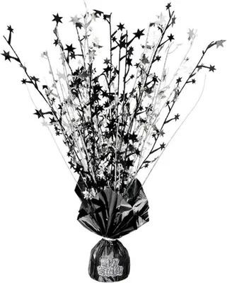 Produktbild von Tischaufsteller / Ballongewicht schwarz & silber