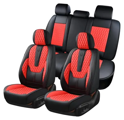 Immagine prodotto di Coprisedili Coverado, set completo, rivestimenti in pelle per auto, impermeabili