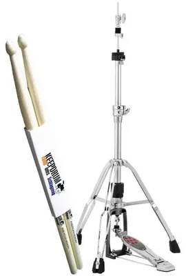 Obrázok produktu pre Stojan na hihat Pearl H1050 Redline s paličkami na bicie