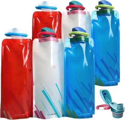 Produktbild von Faltbare Trinkflaschen 700ml für Wandern