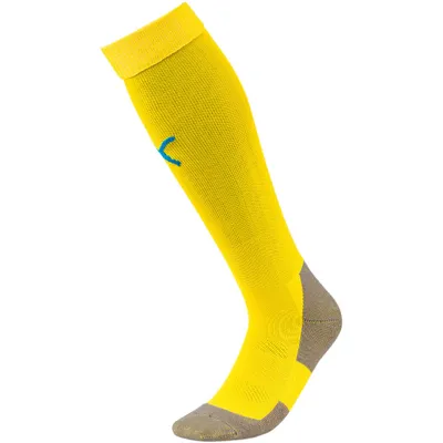 Produktbild von Puma Teamliga Stutzenstrumpf - Gelb / Royal