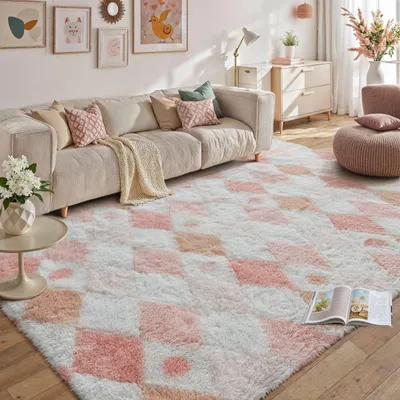 Imagen del producto de Alfombra suave y esponjosa, 200x300 cm