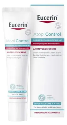 Produktbild von Eucerin AtopiControl Akutpflege Creme lindert Juckreiz, 40 ml Creme