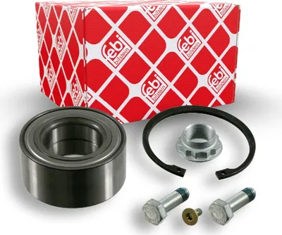 Produktbild von FEBI BILSTEIN Radlagersatz Vorne Links Vorne Rechts passend für MERCEDES-BENZ E-Klasse Limousine (W210) Schrägkugellager 84mm 21887