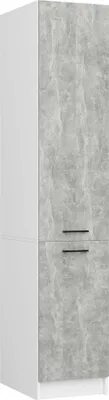 Image de raumhirsch : Armoire haute | Armoire de pharmacie | Dimensions : 60 x 200 x 40 cm, 6 étagères
