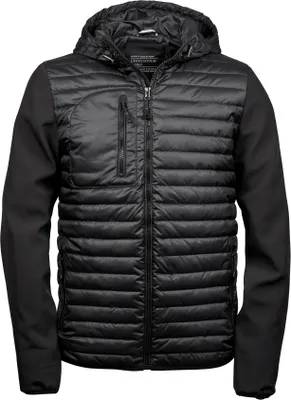 Produktbild von Tee Jays Men´s Hooded Crossover Jacket