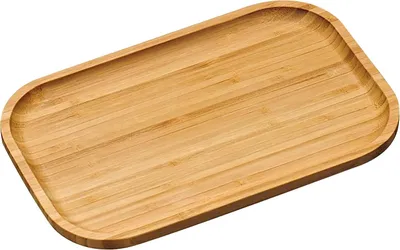 Zdjęcie produktu dla Kesper 58160, Klasyczna taca do serwowania, Prostokąt, Bambusowy, Drewno, 305 mm, 200 mm