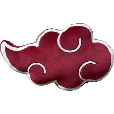 Produktbild von 3D-Kissen - NARUTO SHIPPUDEN - Akatsuki-Logo - Mikrofaser - 50 cm