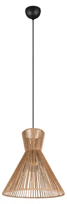 Produktbild von Reality Leuchten Pendelleuchte ROSALIE DH 35x150 cm schwarz