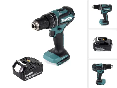 Produktbild von Makita DHP 485 G1 Akku Schlagbohrschrauber 18 V 50 Nm Brushless + 1x Akku 6,0 Ah - ohne Ladegerät