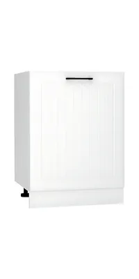 Produktbild von Spülenunterschrank - Küchenunterschrank - Arvion D60ZL P/L - Weiß - 60 cm ohne  Arbeitsplatte küchenmöbel