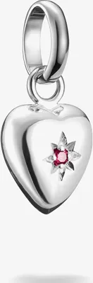 Produktbild von Thomas Sabo Charm-Anhänger Herz mit Stern Connect Silber CC1234-011-10