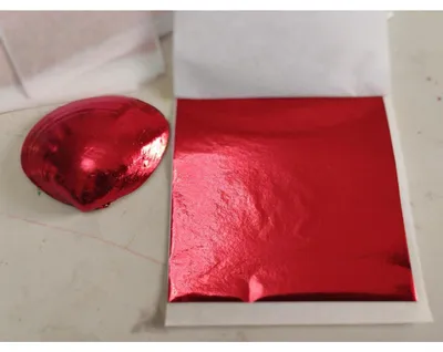 Immagine prodotto di Foglio d'oro metallizzato, 7 colori, 700 fogli, 8,9 x 8,9 cm, per arte e decorazioni