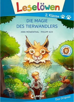 Produktbild von Leselöwen 2. Klasse - Die Magie des Tierwandlers (Großbuchstabenausgabe)