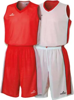Produktbild von Mercury Equipment Dallas Reversible Set Rot,Weiß XS Herren Rot,Weiß XS