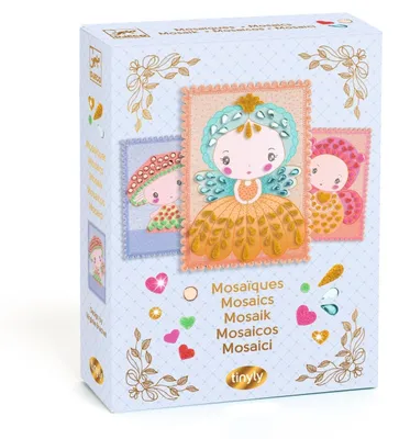Produktbild von DJECO Kreativset Tinyly Stella & Co