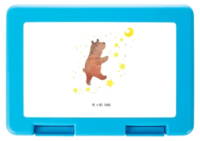 Produktbild von Mr. & Mrs. Panda Bento Box Bär Träume - Weiß - Geschenk, Teddy, Traum, Butterbrotdose, Bentobox, Lunchbox, Träumen, Frischhaltedose, Brotzeitbox, Traumdeutung