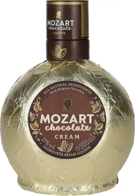 Produktbild von Mozart Chocolate Cream Gold mit Schokolade und Bourbon Vanille 500ml