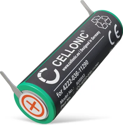 Image de CELLONIC 1x Batterie pour Rasoirs & Tondeuses Compatible avec Philips Sonicare HX6530, Sonicare DiamondClean HX9340, HX9340, 3000 040 83812 - (800mAh, 3.7V)