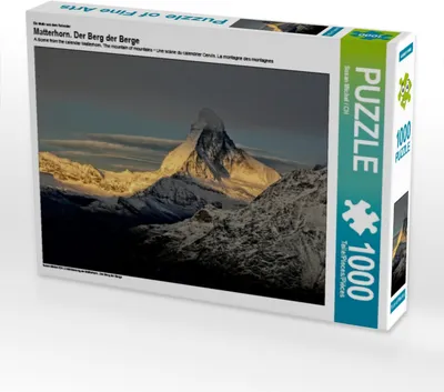 Produktbild von Calvendo Ein Motiv aus dem Kalender Matterhorn. Der Berg der Berge 1000 Teile Puzzle quer 640x480mm, Michel / CH Susan; 7289159