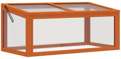 Obrázok produktu pre Mini záhradná skleník, záhradný domček, skleník 90x46x40 cm, drevená konštrukcia, polykarbonát