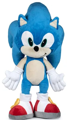 Image de Ours en peluche Sega Sonic 70 cm bleu bleu Taille unique