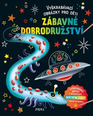 Obrázek produktu pro Vyškrabávací obrázky pro děti: Zábavné dobrodružství