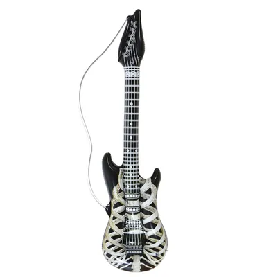 Produktbild von Aufblasbare Luftgitarre Skelett 1,05m