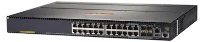 Zdjęcie produktu dla HPE Aruba Networking 2930M 24G PoE+ 1-slot Switch, Zarządzany, L3, Gigabit Ethernet (10/100/1000), Obsługa PoE, Możliwości montowania w stelażu, 1U