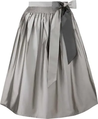 Produktbild von Dirndlschürze Kristin 70er Länge taupe 40-44