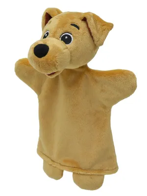 Produktbild von Handpuppe Hund Sprechend 26 cm Beige, 20395Z