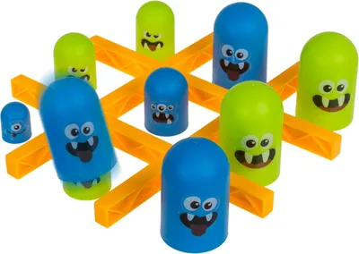 Produktbild von Tic Tac Toe Gesellschaftsspiel hungrige Monster Brettspiel