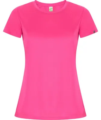 Produktbild von Roly Eco - "Imola" T-Shirt für Damen LT3851 (XL) (Fluoreszierendes Pink)
