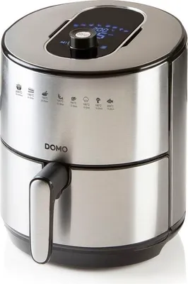 Immagine prodotto di Friggitrice ad aria in acciaio inox da 4l e 1500w Domo DO530FR