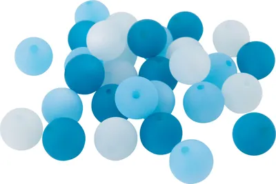 Produktbild von PRACHT Polaris Perlen Mix 10mm 30 Stück Bastelperlen 1.5mm Lochgröße