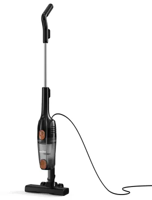 Immagine prodotto di Aspirapolvere - Aspirapolvere a bastone e portatile con cavo - Motore da 600 W - Potenza di aspirazione 15 kPa - Filtro HEPA - Senza sacchetto - Serbatoio da 0,6–1 l - Nero