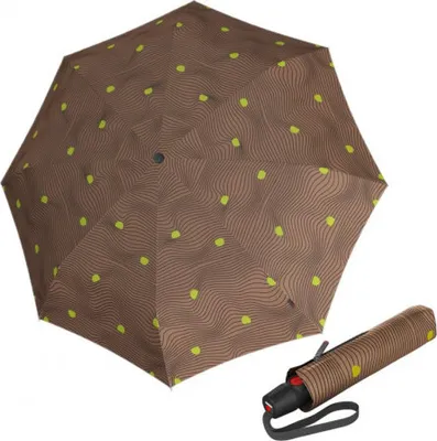 Obrázek produktu pro Knirps KNIRPS T.200 MEDITATE TAUPE - EKO elegantní plně automatický deštník
