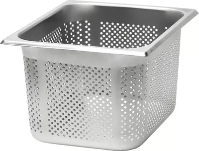 Produktbild von RIEBER  GN-Behälter 1/2 18/10 Edelstahl, Tiefe: 190 mm, gelocht