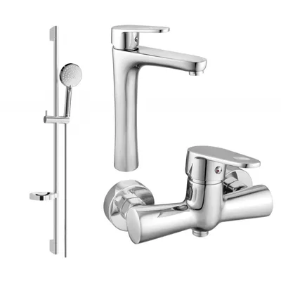 Obrázok produktu pre Mexen Kama DS75 sprchová súprava, chrómová - 72514DS75-00